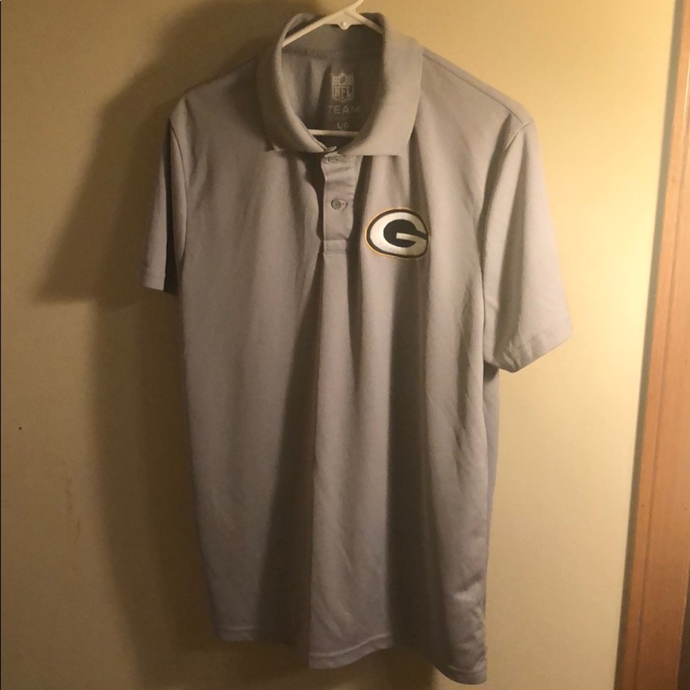 NFL Team Apparel Polo Shirt Green Bay Packers L